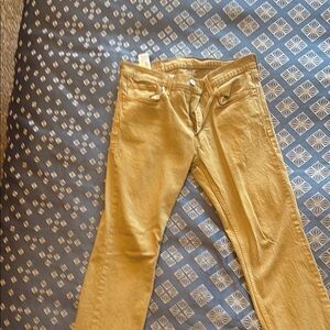 Men’s Olive Green Levi’s 511 Jeans